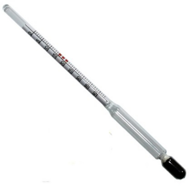 100세동안 염도계 보메도 0~40% 유리 염분계 주방 메주 간장 염도측정기 1% 소금물 된장, 1개