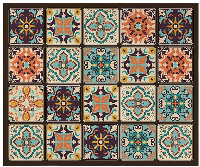 투데이리빙 세탁기 건조기 커버 매트 생활 가전 보호 상단 패드 미끄럼 방지 먼지 차단 다용도 덮개, 혼합색상