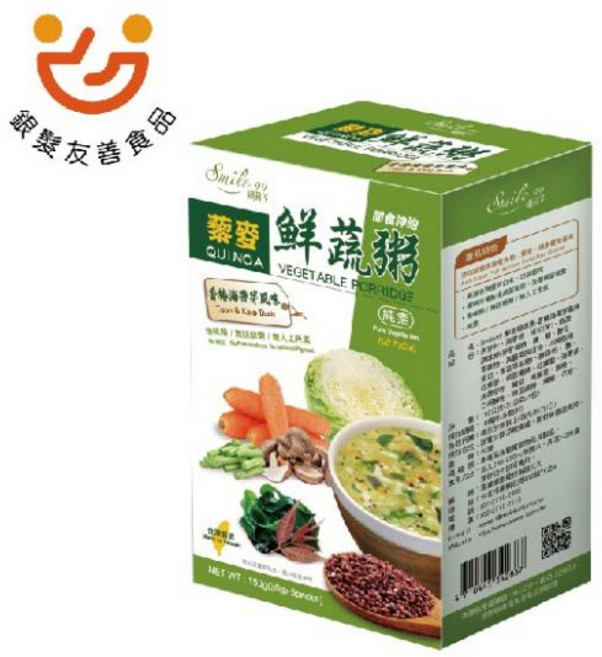 Smile99 藜麥鮮蔬粥-香椿海帶芽風味, 1個
