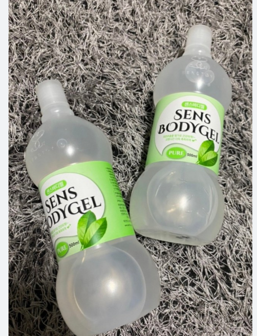 센스바디젤 퓨어 마사지젤 바디 슬리밍 센스토이 코코넛 야자 성분 자연성분 대용량, 500ml, 2개