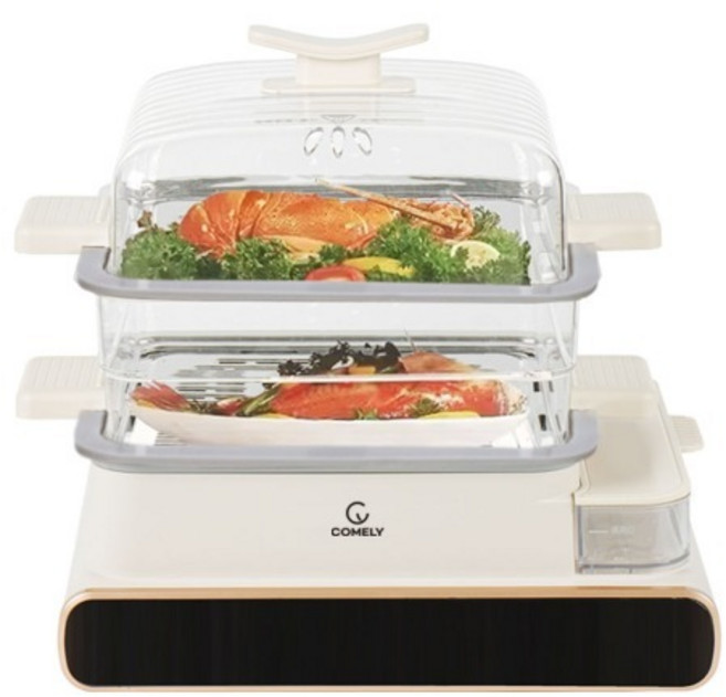 코멜리 2단찜기 CYS-1201SP