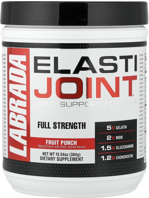 몸관리하세요 겨울입니다 Labrada Nutrition 엘라스티조인트 관절 지원 포뮬라 과일 펀치의 맛 13.54 oz (384 g) 특별관리진행, Labrada Nutrition 엘라스티..., 384g, 1개 - 쿠팡