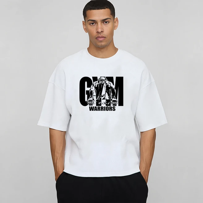 피지크히어로 최고급면 GYM 로고 100% 코튼면 260g 숏기장 디자인 헬스 반팔 - 쿠팡