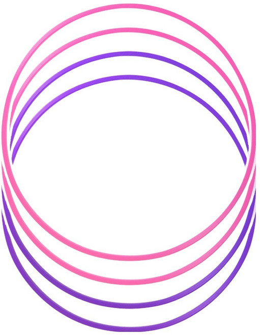 실리콘 식판뚜껑 고무패킹 2종 x 2p 세트 5mm, 핑크 + 노랑, 1세트