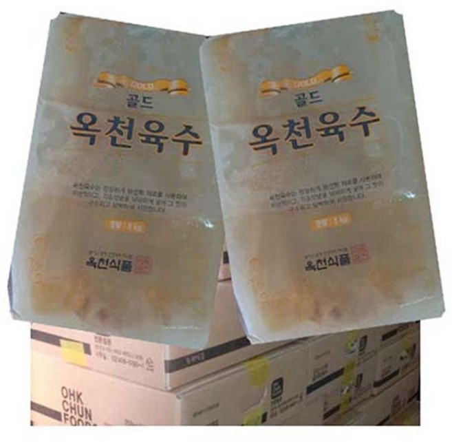 옥천 벌크 냉면육수-1박스(5kg x2봉) 냉면 전문용 ths*756ZX, 2개, 5kg