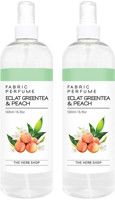 더허브샵 섬유향수, 2개, 500ml