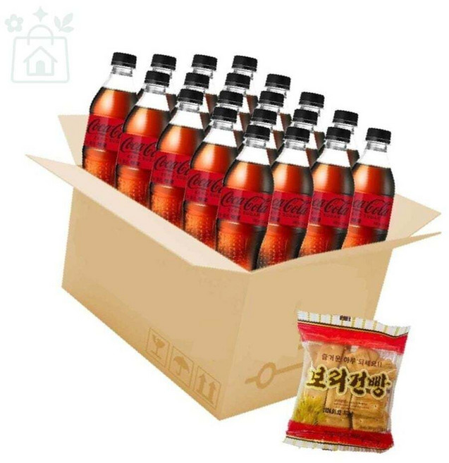 루다스 소풍음료 코카콜라제로 500ml 20페트, 20개