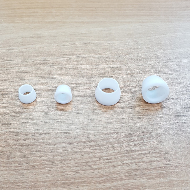 PTFE 테프론 페럴 [유니온 아답터 어댑터 파이프 연결관 테플론 teflon] 페룰 ferrule, PSF-14(5개/팩), 1개