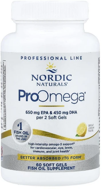 노르딕내추럴스 프로오메가-D ProOmega-D 레몬 맛 소프트젤 60정, 1개, 1개 - 쿠팡