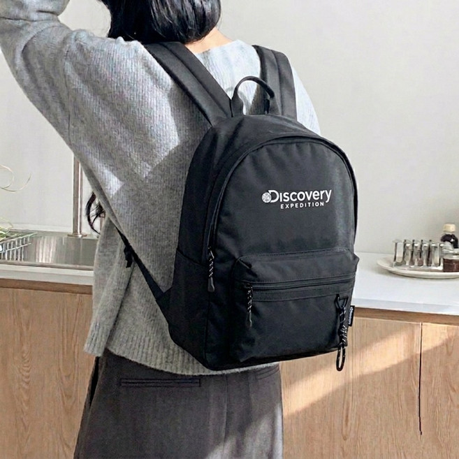 디스커버리 백팩 학생 책가방 경량 가벼운 신학기 가방 노트북 +STUDIOS파우치
