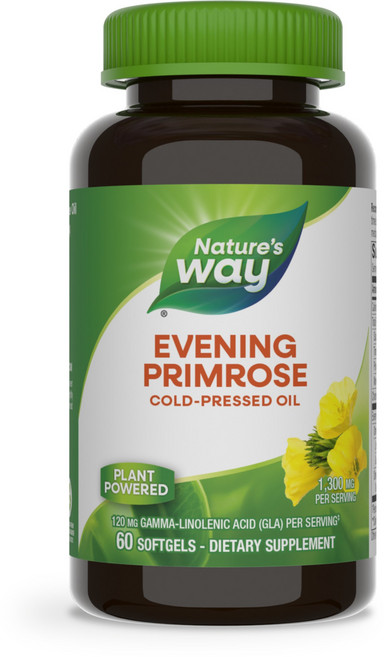 네이쳐스웨이 EFA 골드 이브닝 프림로즈 1300mg 소프트젤, 1개, 60정