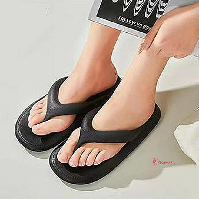 쪼리 편한 플립플랍 조리 여름 여성 슬리퍼 여자 쿠션 물놀이 가벼운 미끄럼방지cde538