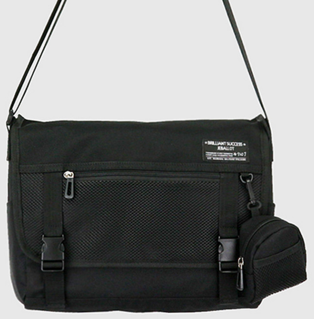 젤루나 에어팟 캔버스 크로스백 학교 학생 커플 가방 Z-6701