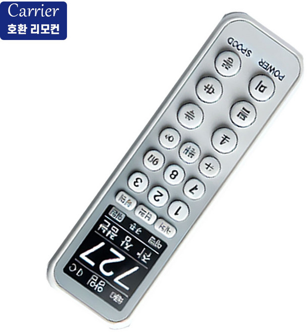 캐리어 인버터 창문형 에어컨 DWCA071YAWWSD JWCA071YAWWSD 호환 리모컨 리모콘, 1개