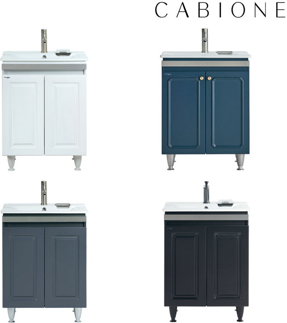 CB9000 하부장 도기일체형 웨인스코팅 CNC도장 여닫이장 카비원 비규격 맞춤제작 욕실장 수건장 화장실수납장, 1개, 그레이