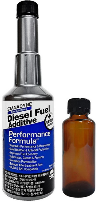 스타나다인 디젤 자동차 연료첨가제 대용량 1개 473ml+유리소분병, 디젤 473ml