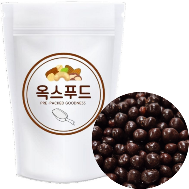 다크 크리스피 초코볼 500g 1개 소분 초코 진주 크런치 비즈 펄 구슬