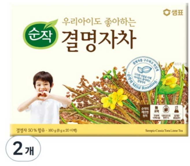 순작 우리아이도 좋아하는 결명자차, 8g, 20개입, 20개