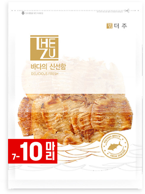 말랑 촉촉 전기구이 몸통 오징어, 1개, 200g(7-10미)