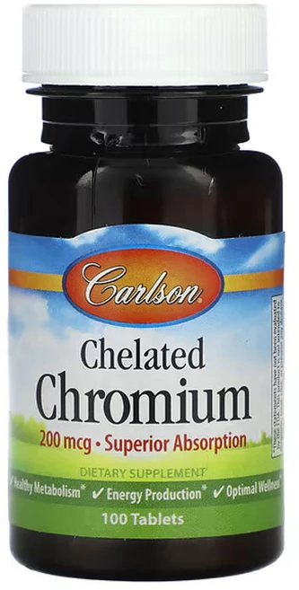 칼슨 킬레이트화 크로뮴 200mcg, 100, 1팩, 100정 - 쿠팡