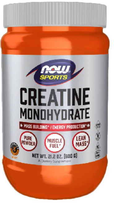 나우푸드 스포츠 크레아틴 모노 하이드레이트 600g 파우더 미분화 고강도 운동 전후 분말, 1개 - 쿠팡