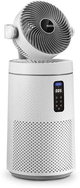 CHIMEI 奇美 智能空氣清淨機，結合循環扇功能，適用10-15坪空間, White, AP-09FRC1