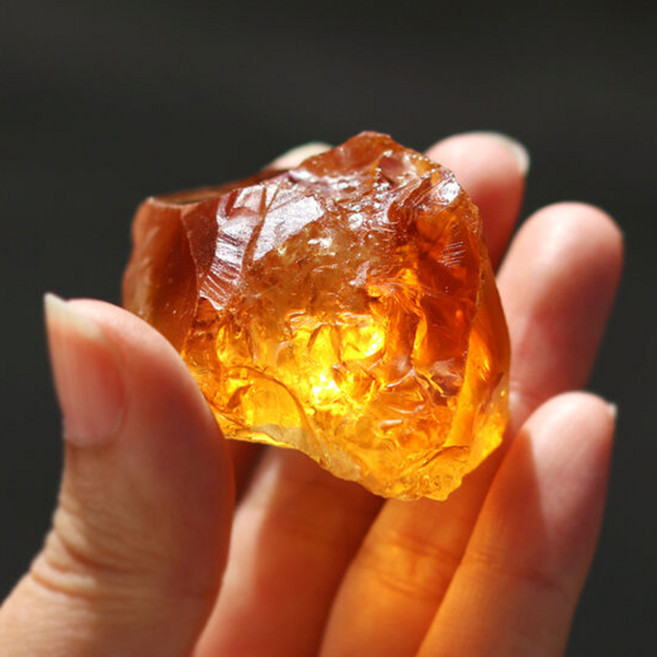 힐링젬 황수정 천연원석 재물운 24ROU-231553