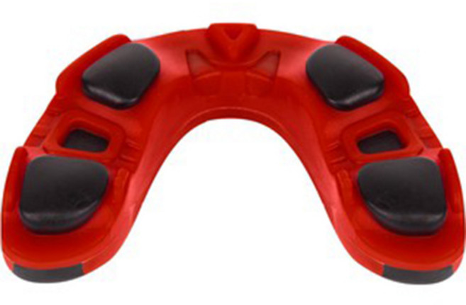 VENUM Predator 毒液 專業級 護齒 運動牙套 有效保護牙齒和口腔, 黑/紅/黑, 1個