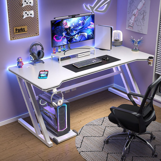 투에스리빙 컴퓨터 게이밍 책상, 화이트