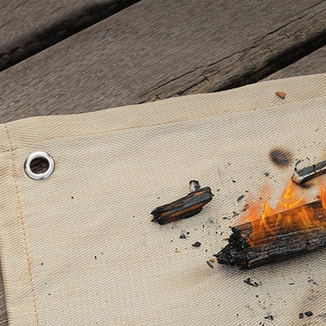 화로대 매트 방열 유리섬유 난로 내열 천 방염포 화재 원단 방지 불에 방염 안타는