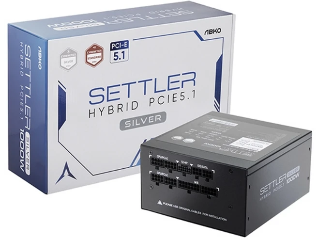 앱코 앱코 SETTLER 하이브리드 PCIE5.1 STH-1000B ETA SILVER 블랙, 선택하세요 - 쿠팡