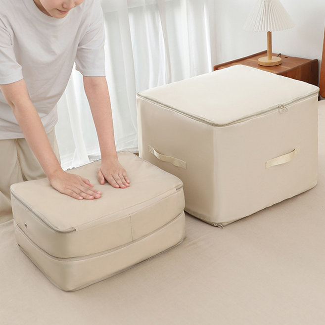 1+1 부피순삭 공간절약 특대형 이불 의류 압축팩 압축파우치 리빙박스, 1개, 2개입