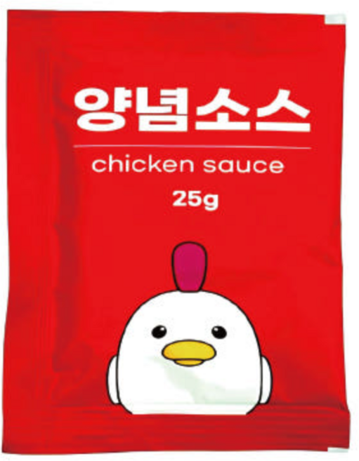치킨양념디핑소스 로얄푸드 200개, 25g