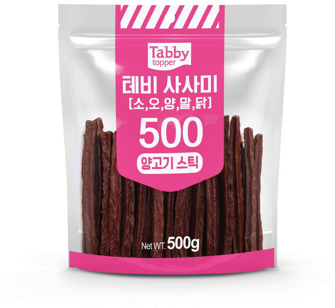 테비 사사미 대용량 강아지간식, 본상품, 500g, 1개