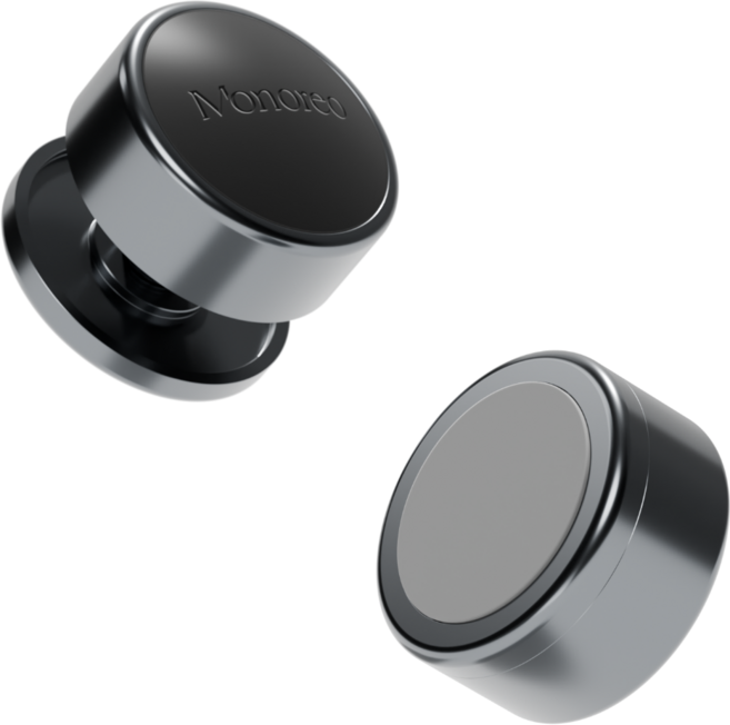 모노레오 초경량 휴대용 메탈 높이조절 노트북 거치대 MPN-142, 1개, 차콜그레이