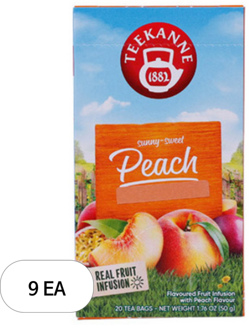 티칸네 써니 스위트 피치 차, 2.5g, 20개입, 9개