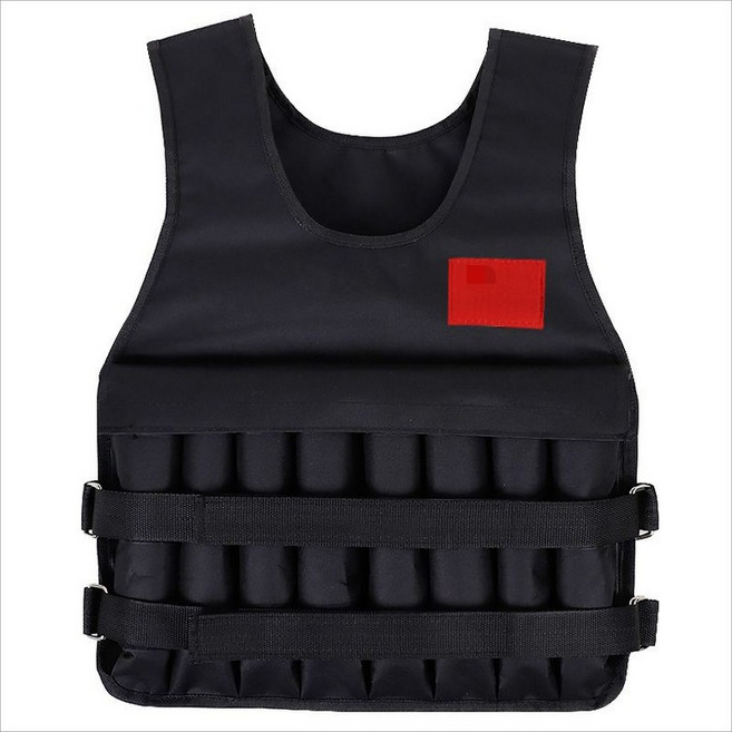 크로스핏 중량조끼 납주머니 무게조절 웨이트 운동 모래주머니 블록 사이즈, 1g, 성인 철사 무게조끼 5kg 허리벨트