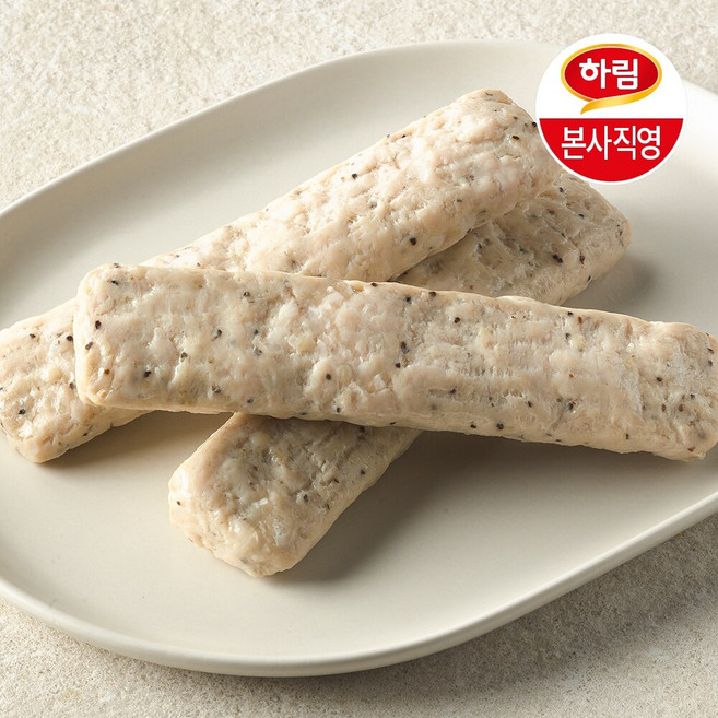 하림 닭가슴살 리얼바 블랙페퍼 80g