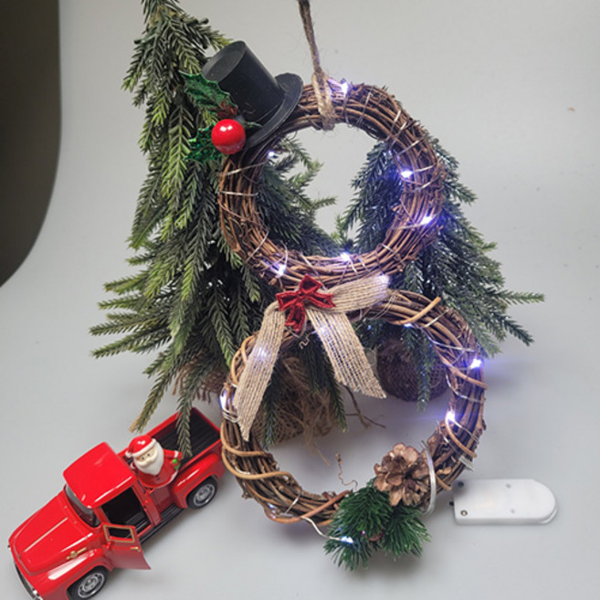 크리스마스 눈사람 조명 만들기 키트DIY, 5개