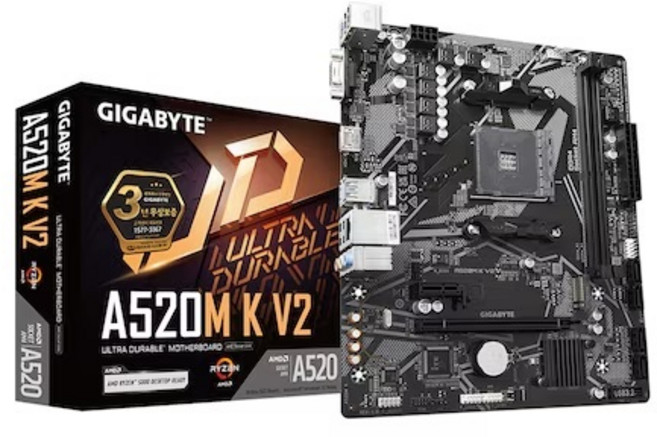 GIGABYTE A520M K V2 피씨디렉트 - NEW