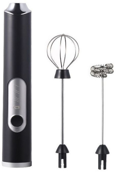 미니 계란 휘핑기 핸디 머랭 전동 제빵 반죽기 충전식 베이킹, 화이트 3단 조절