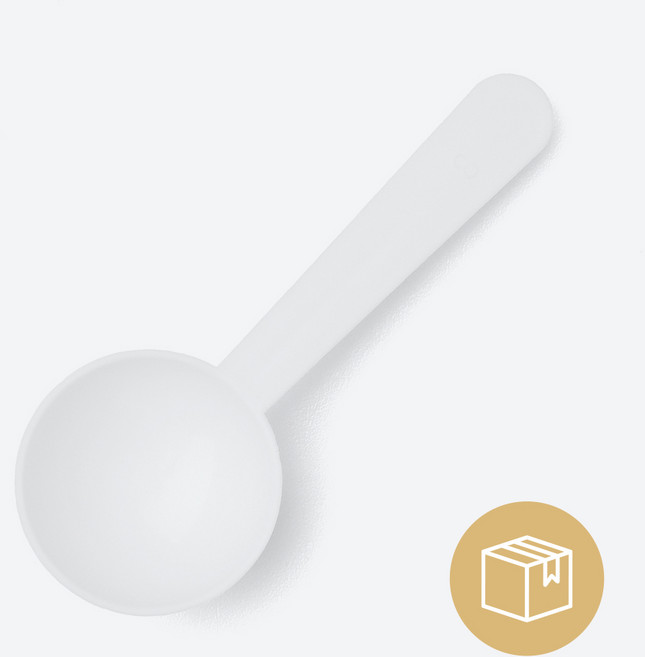 계량스푼 8g 100mm H 5000개 국산 제약 분말 세제 다용도 플라스틱 분유 정확한계량, 화이트