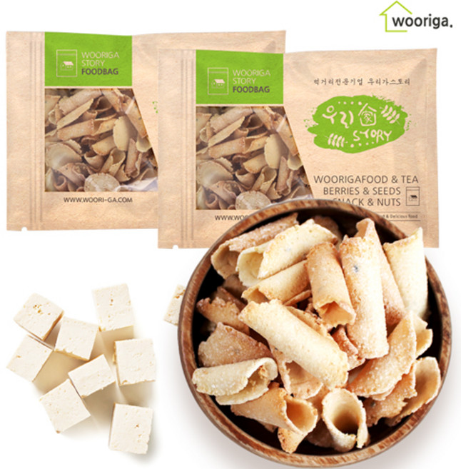 생강 두부과자 350gx2봉 대용량과자 옛날과자, 생강 두부과자 350g+350g, 350g, 2개