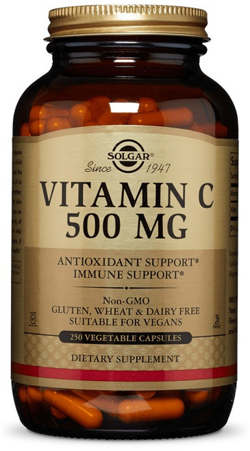 솔가 비타민 C 500mg 베지터블 캡슐, 1개, 250정