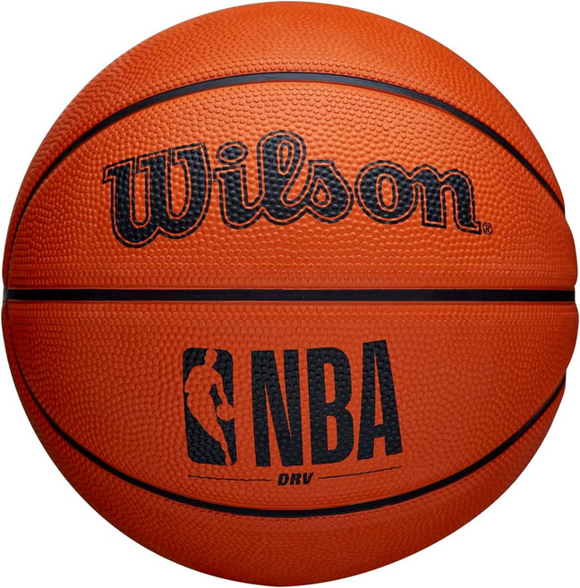 윌슨 NBA 포지 실내외 농구 사이즈 5 6 7, Brown, Size 7 - 29.5", Brown