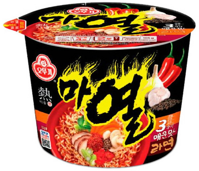 오뚜기 마열 라면 105g, 1개