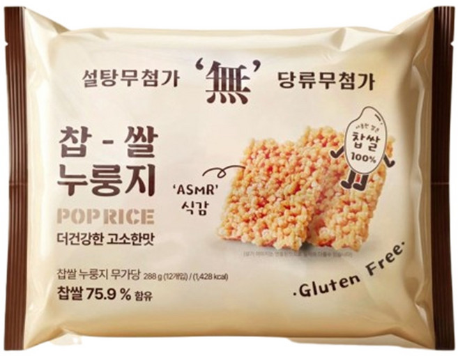 메고지고 무가당 찹쌀 유탕 스낵 바삭고소담백 전통과자 설탕무첨가, 7개, 288g