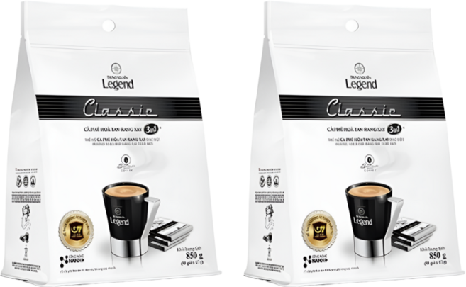 Trung Nguyen Legend 클래식 3in1 밀크 커피 G7보다맛있는 쭝웬 레전드 나트랑 푸꾸옥 호치민 Ca phe sua Trung Nguyen 3in1, 2개, 50개입, 17g