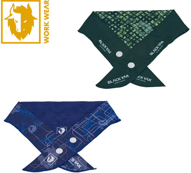 블랙야크 S-와이드넥쿨러 쿨스카프 냉감스카프, 그린