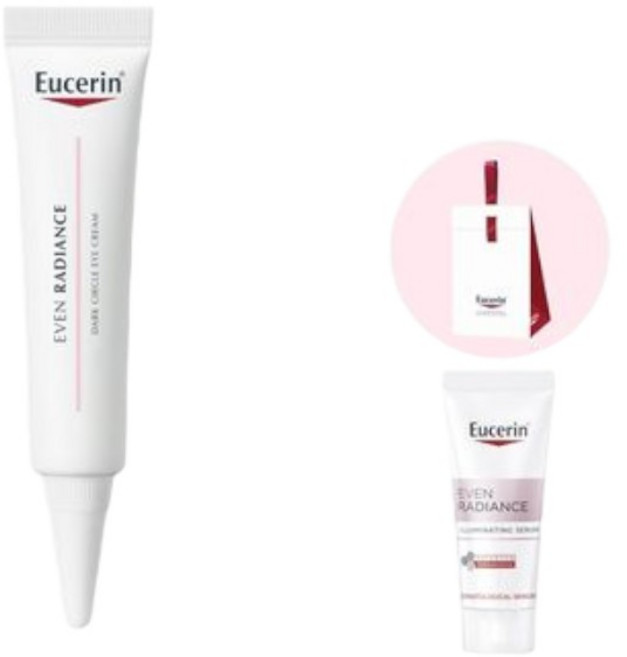 유세린 이븐래디언스 다크서클 아이크림 15ml [증]일루미네이팅세럼7ml+리본박스 증정